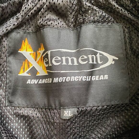 XElement Advanced Motorcycle Gear Pants Heat Resistant Zip Ankle Black Mens XL - Picture 12 of 12